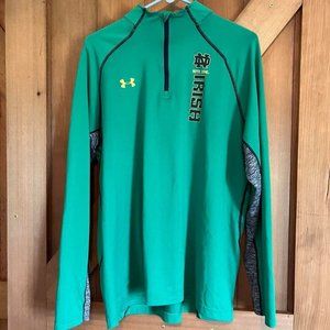 Notre Dame Long Sleeve Under Armour Shirt Size XL